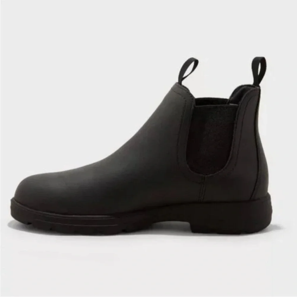 Men's Huxley Chelsea Boots - Goodfellow & Co Black 9.5